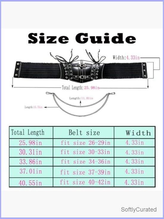 Underbust Corset Belt – Wide Lace-up Waist Cincher for Cosplay & Daily Wear